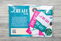 10 etichette tessute 'reCREATE' - Cod. art. 8707