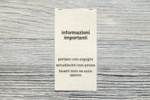 10 Etichette di manutenzione con dichiarazioni stampate  - Cod. art. 8903