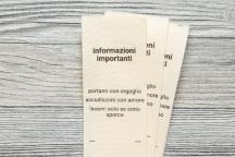 10 Etichette di manutenzione con dichiarazioni stampate  - Cod. art. 8903