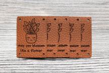 Set di etichette designer 'Bloom & Flower' by Unikati - Cod. art. 9131