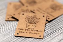 Set di etichette designer 'Bloom & Flower' by Unikati - Cod. art. 9131