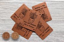 Set di etichette designer 'Bloom & Flower' by Unikati - Cod. art. 9131