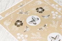 Adesivi creativi fiori e insetti - Cod. art. 9202