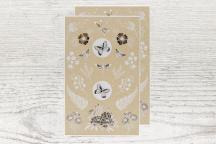 Adesivi creativi fiori e insetti - Cod. art. 9202