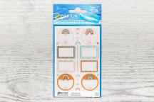 Etichette resistenti all’acqua in stile bohemien - Cod. art. 9254