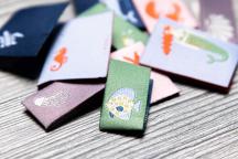 Set designer di etichette tessute 'The Coral Club' di Annika Klaas - Cod. art. 9302
