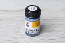 Marabu Textil Metallic 15 ml  (argento-metallico) - Cod. art. 2512