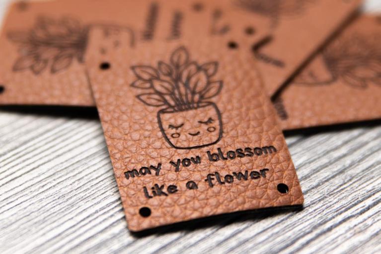 Set di etichette designer 'Bloom & Flower' by Unikati - Cod. art. 9131