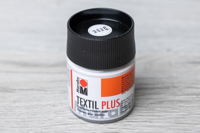 Marabu Textil Plus 50 ml  (bianco) - Cod. art. 2511